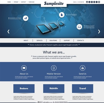 网页和网站设计中的图片运用